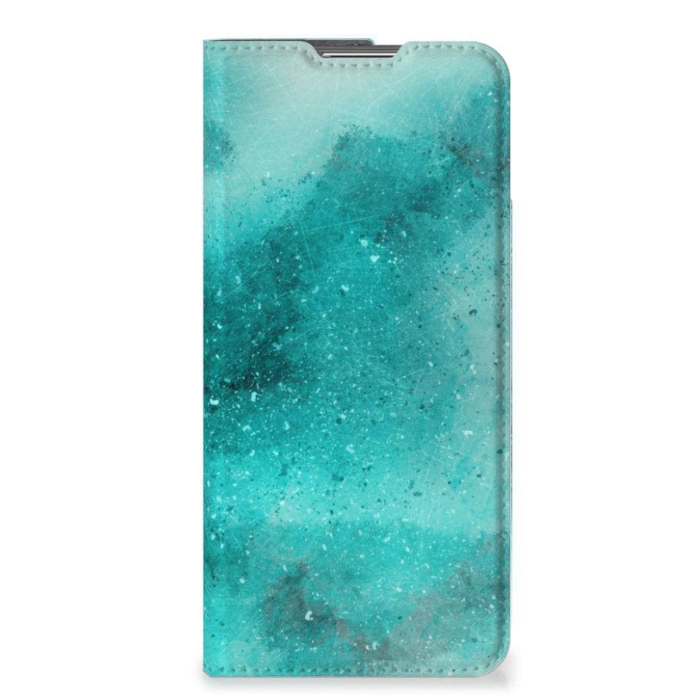 Bookcase OPPO Find X5 Pro Painting Blue - B2C Telecom