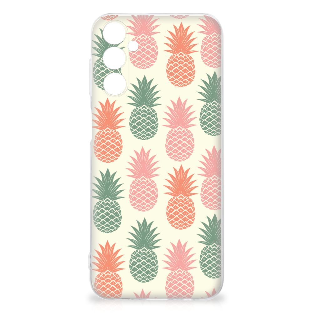 Samsung Galaxy M14 Siliconen Case Ananas