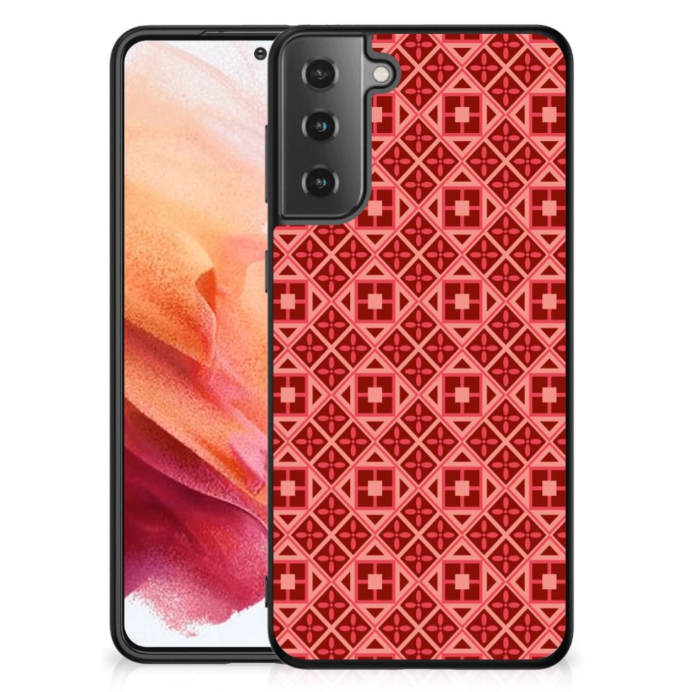 Samsung Galaxy S21 Back Case Batik Rood