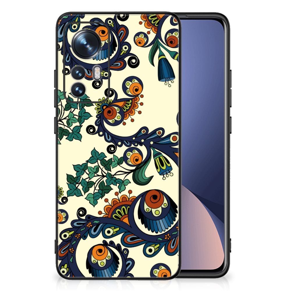 Back Cover Xiaomi 12 | 12X Barok Flower