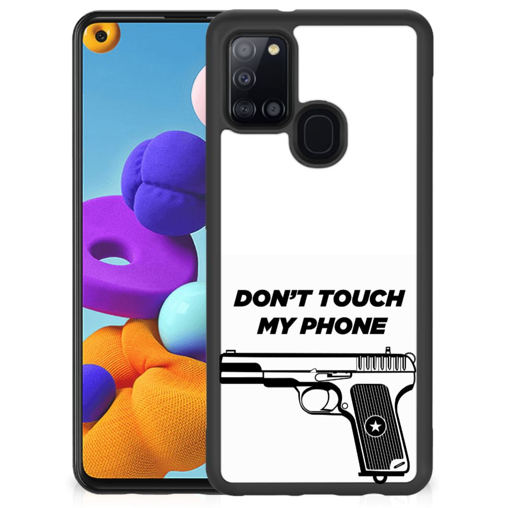 Samsung Galaxy A21s TPU Hoesje Pistol DTMP