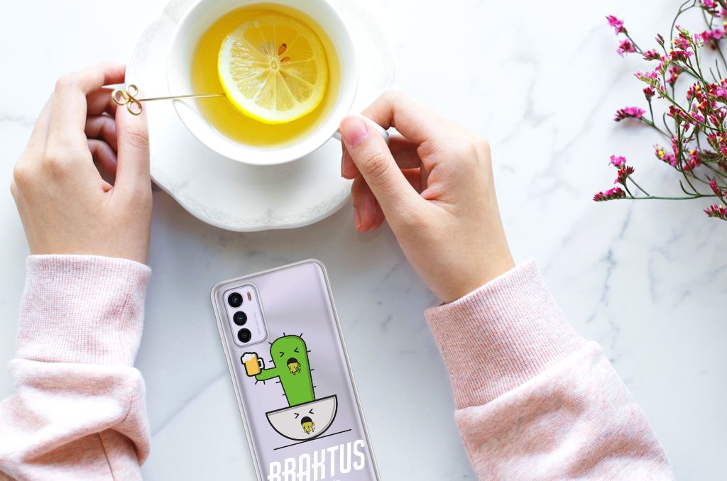 Motorola Moto G42 Telefoonhoesje met Naam Braktus