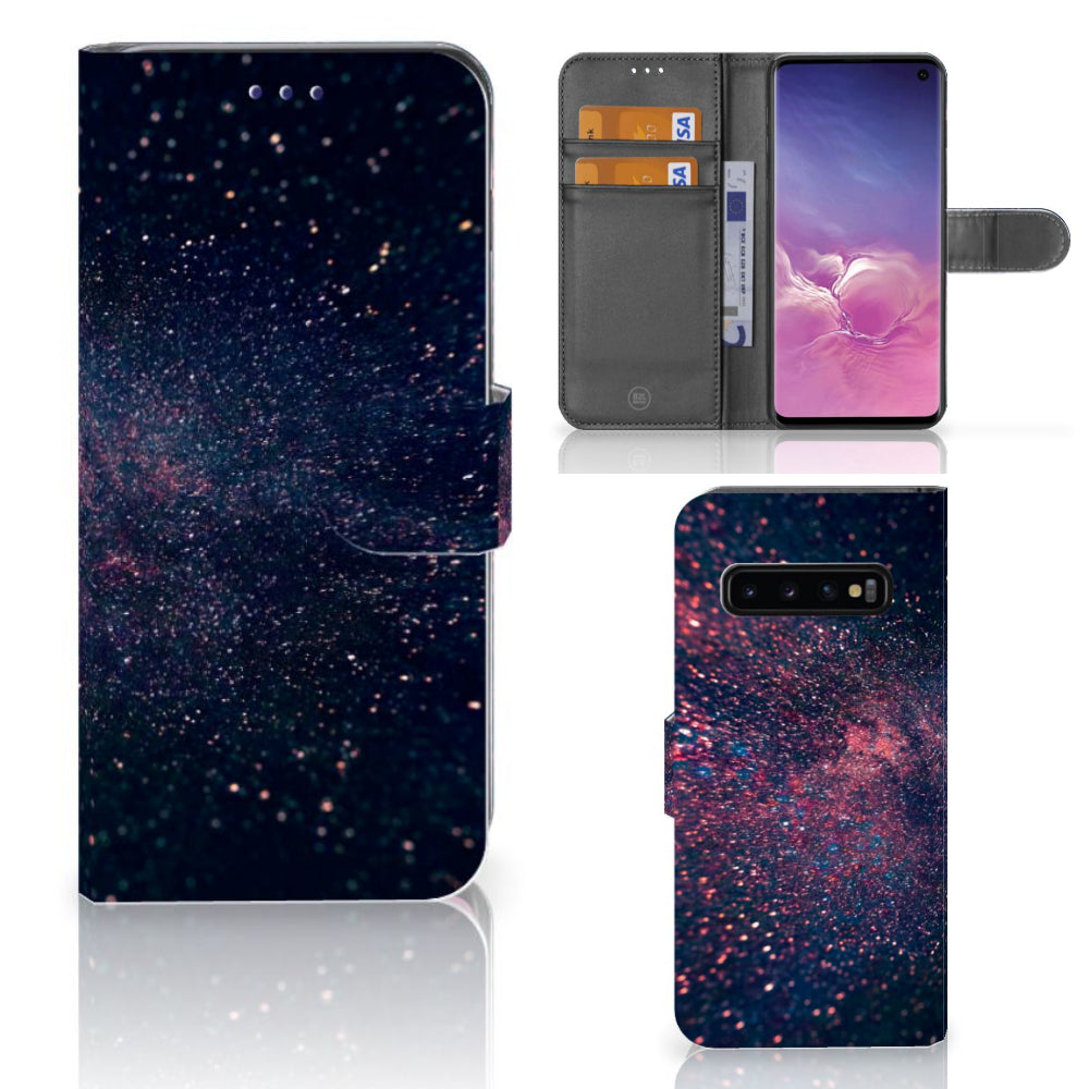 Samsung Galaxy S10 Book Case Stars