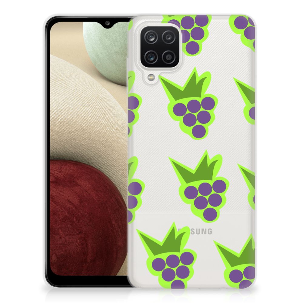 Samsung Galaxy A12 Siliconen Case Druiven B2C Telecom