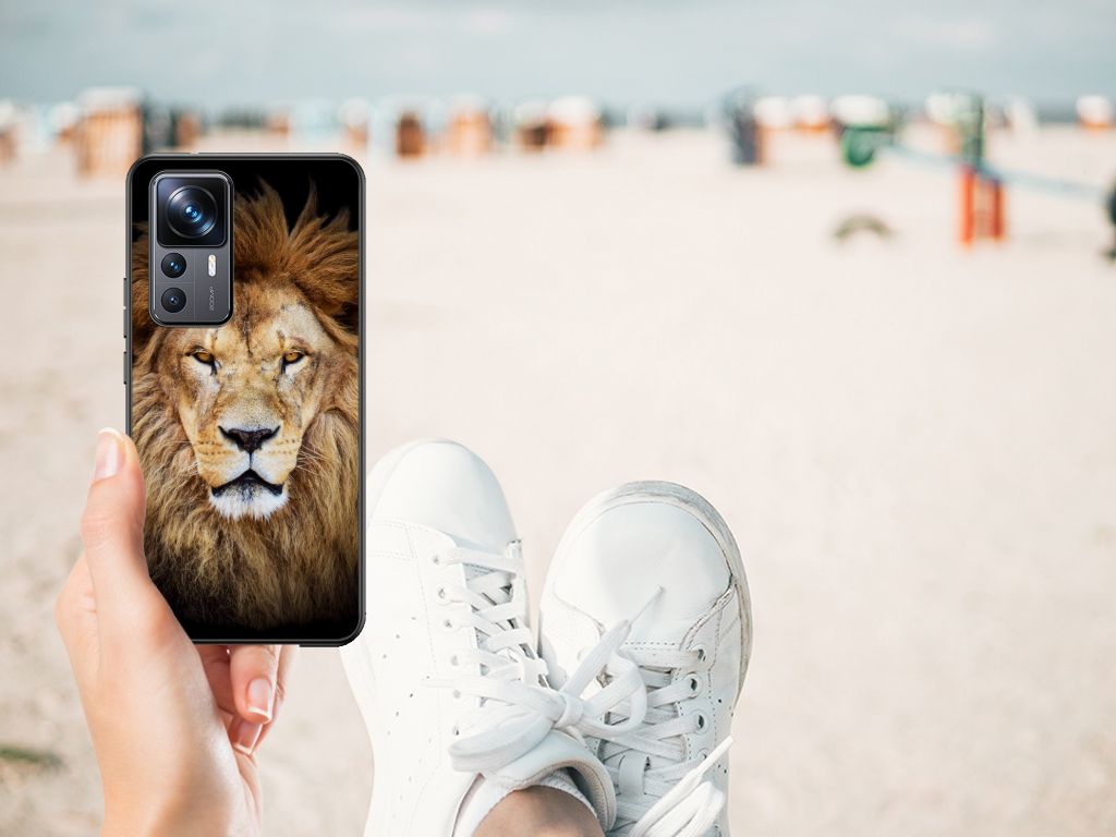 Xiaomi 12T | 12T Pro Dierenprint Telefoonhoesje Leeuw B2C Telecom
