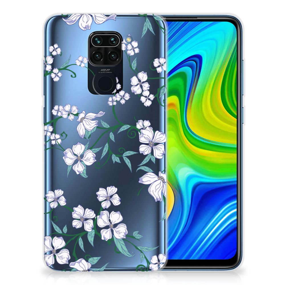 Xiaomi Redmi Note9 Uniek TPU Case Blossom White B2C Telecom