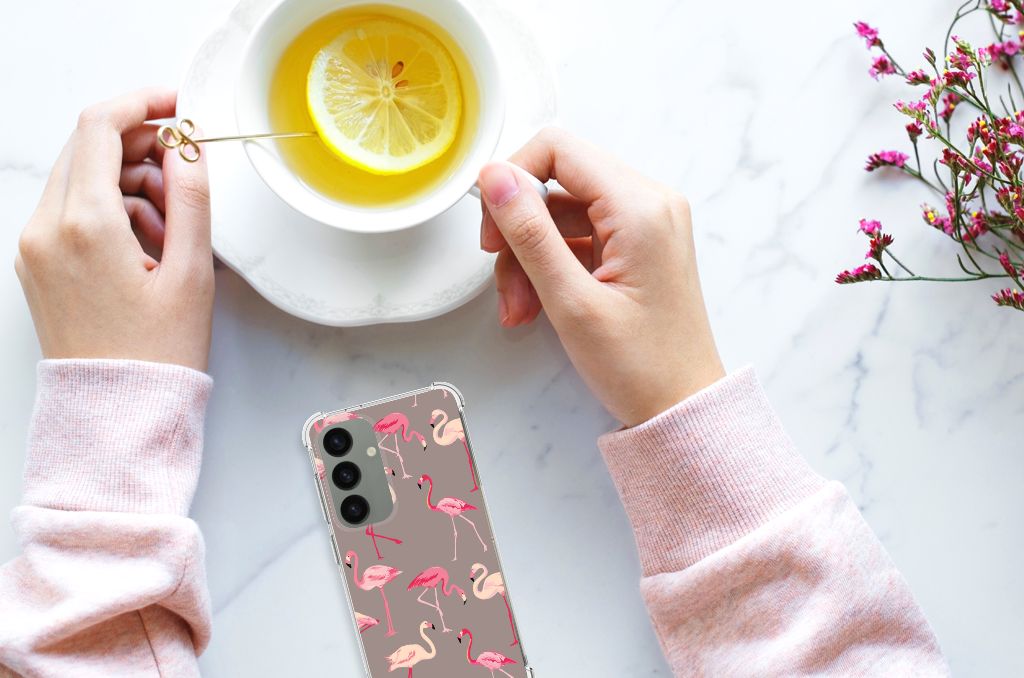 Samsung Galaxy S24 Case Anti-shock Flamingo B2C Telecom