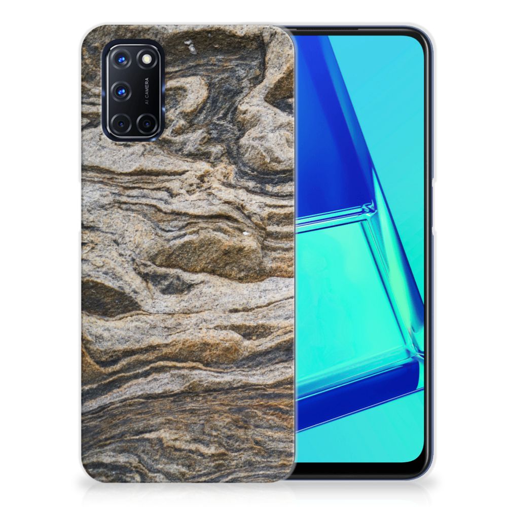OPPO A52 | A72 TPU Siliconen Hoesje Steen
