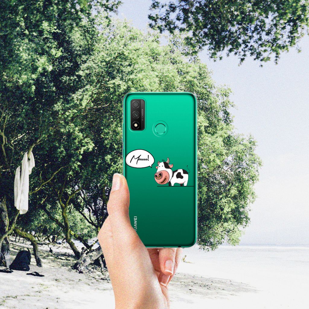 Huawei P Smart 2020 Telefoonhoesje met Naam Cow