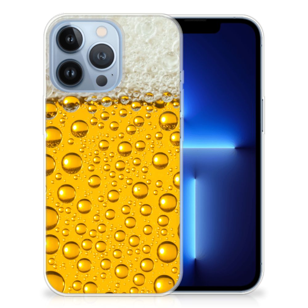 Apple iPhone 13 Pro Siliconen Case Bier