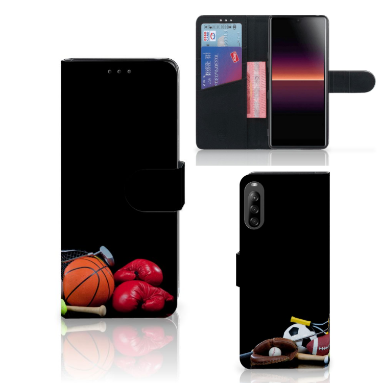 Sony Xperia L4 Wallet Case met Pasjes Sports