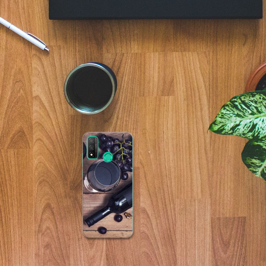 Huawei P Smart 2020 Siliconen Case Wijn B2C Telecom