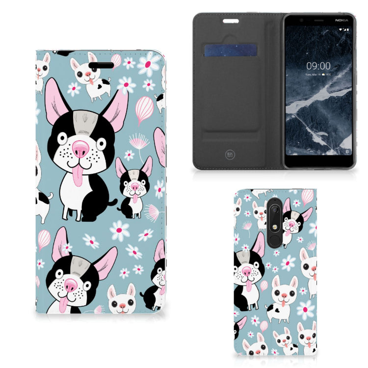 Nokia 5.1 (2018) Hoesje maken Hondjes