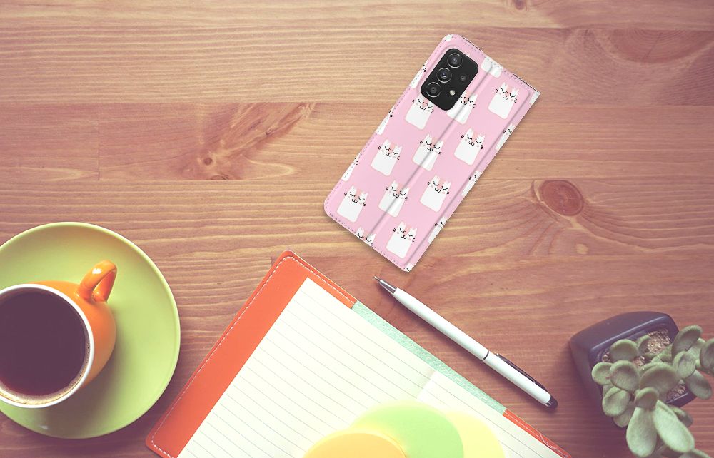 Samsung Galaxy A52 Hoesje maken Sleeping Cats - B2C Telecom