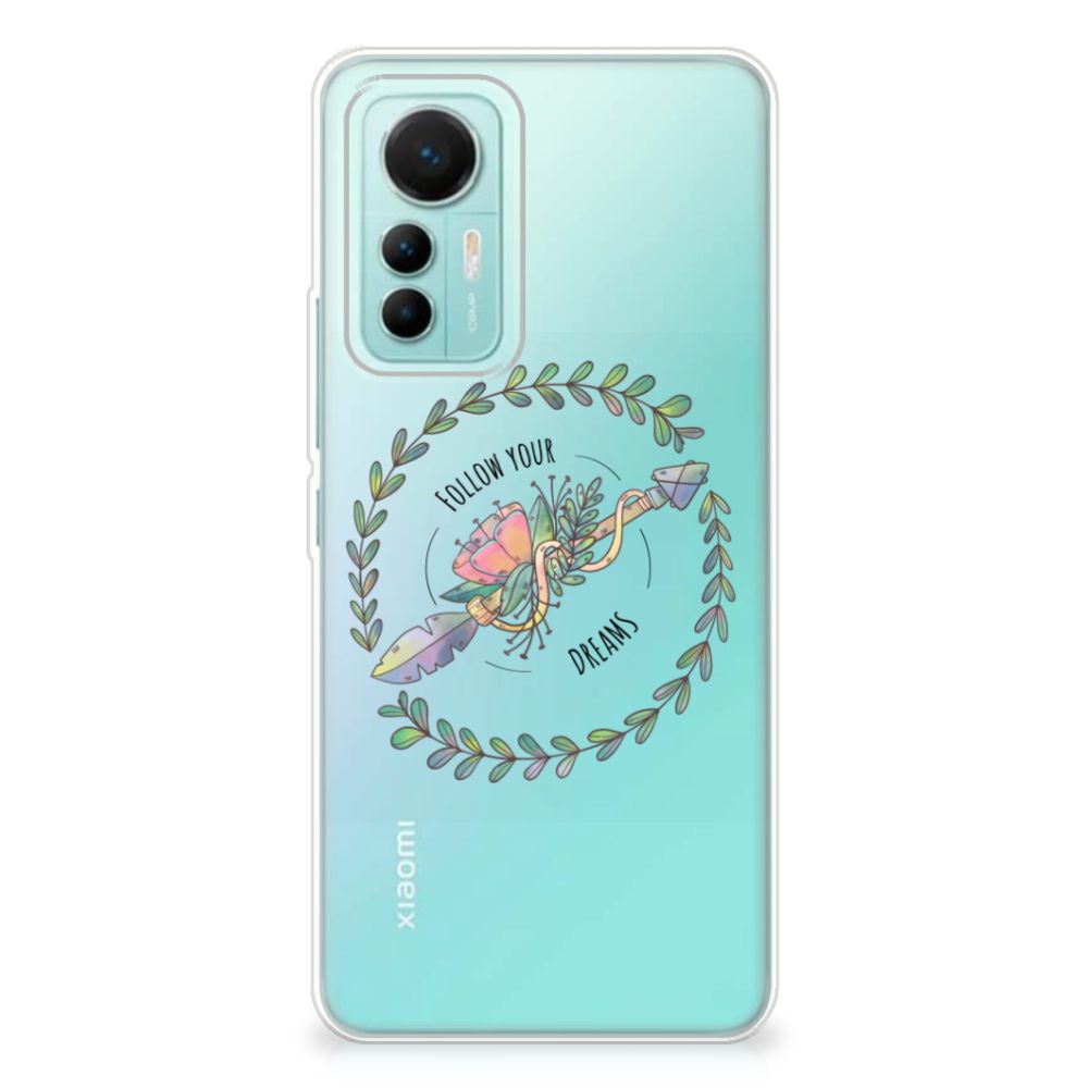 Xiaomi 12 Lite Telefoonhoesje met Naam Boho Dreams B2C Telecom