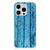 iPhone 15 Pro Max Bumper Hoesje Wood Blue