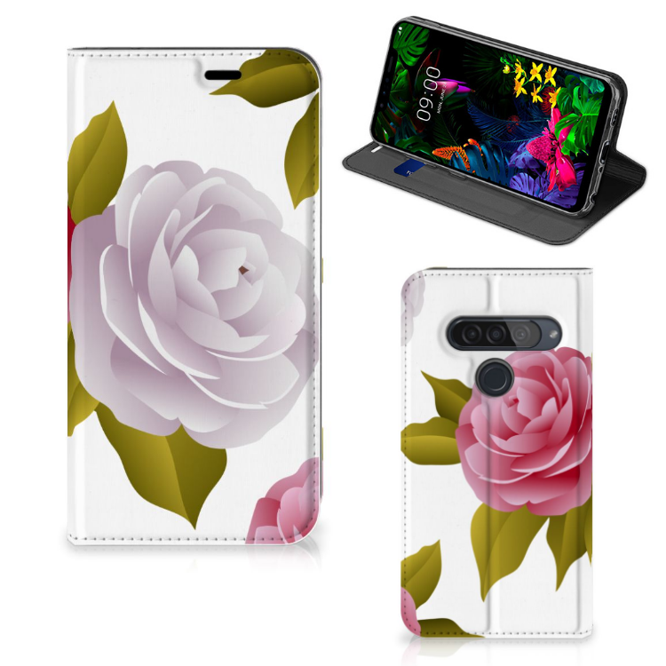 LG G8s Thinq Smart Cover Roses - B2C Telecom