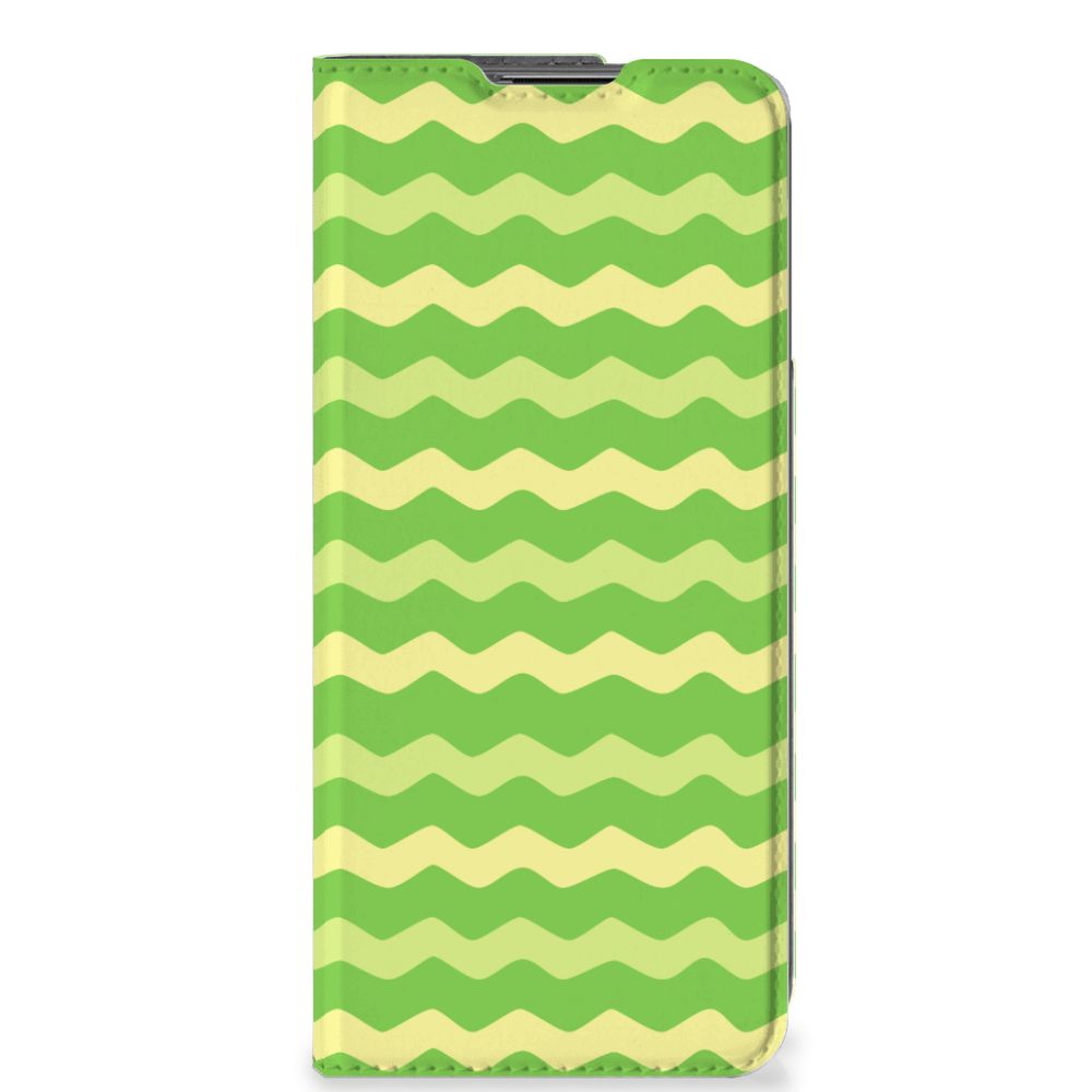 OnePlus Nord CE 2 5G Hoesje met Magneet Waves Green - B2C Telecom