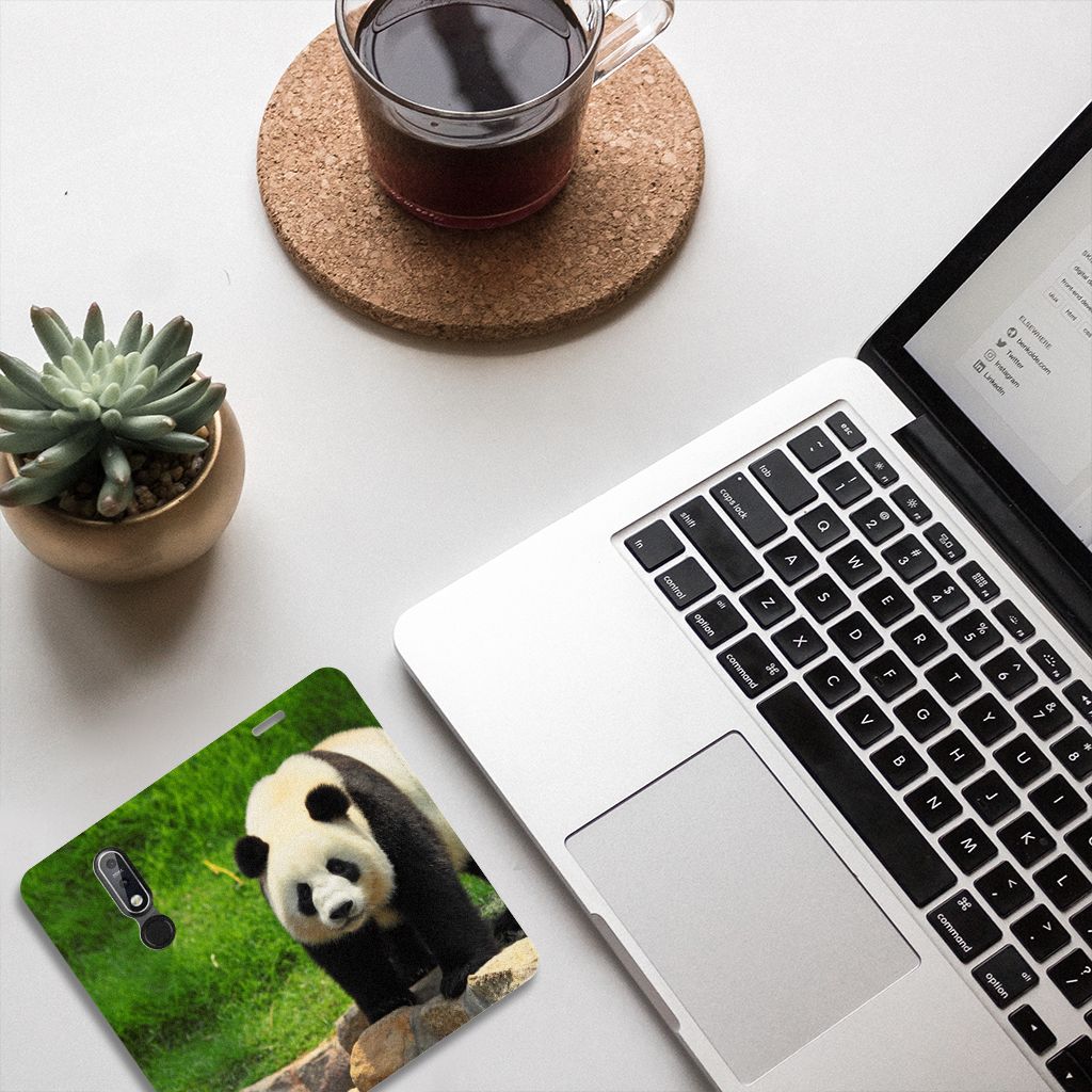 Nokia 7.1 (2018) Hoesje maken Panda