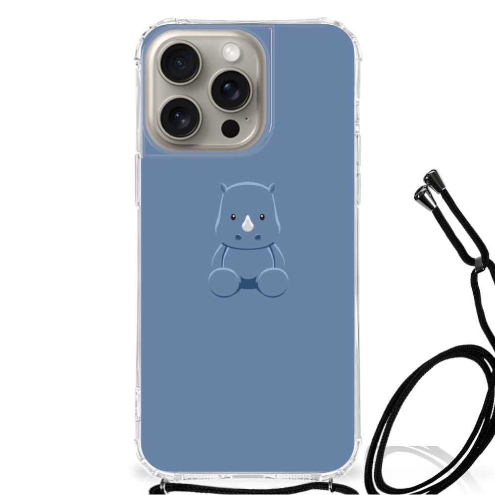 iPhone 15 Pro Max Stevig Bumper Hoesje Baby Rhino