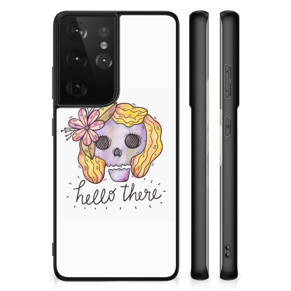 Telefoonhoesje Samsung Galaxy S21 Ultra Boho Skull B2C Telecom
