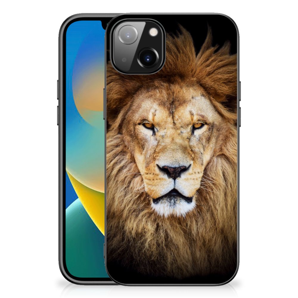 iPhone 14 Plus Dierenprint Telefoonhoesje Leeuw