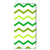 Samsung Galaxy A21s Hoesje met Magneet Zigzag Groen - B2C Telecom