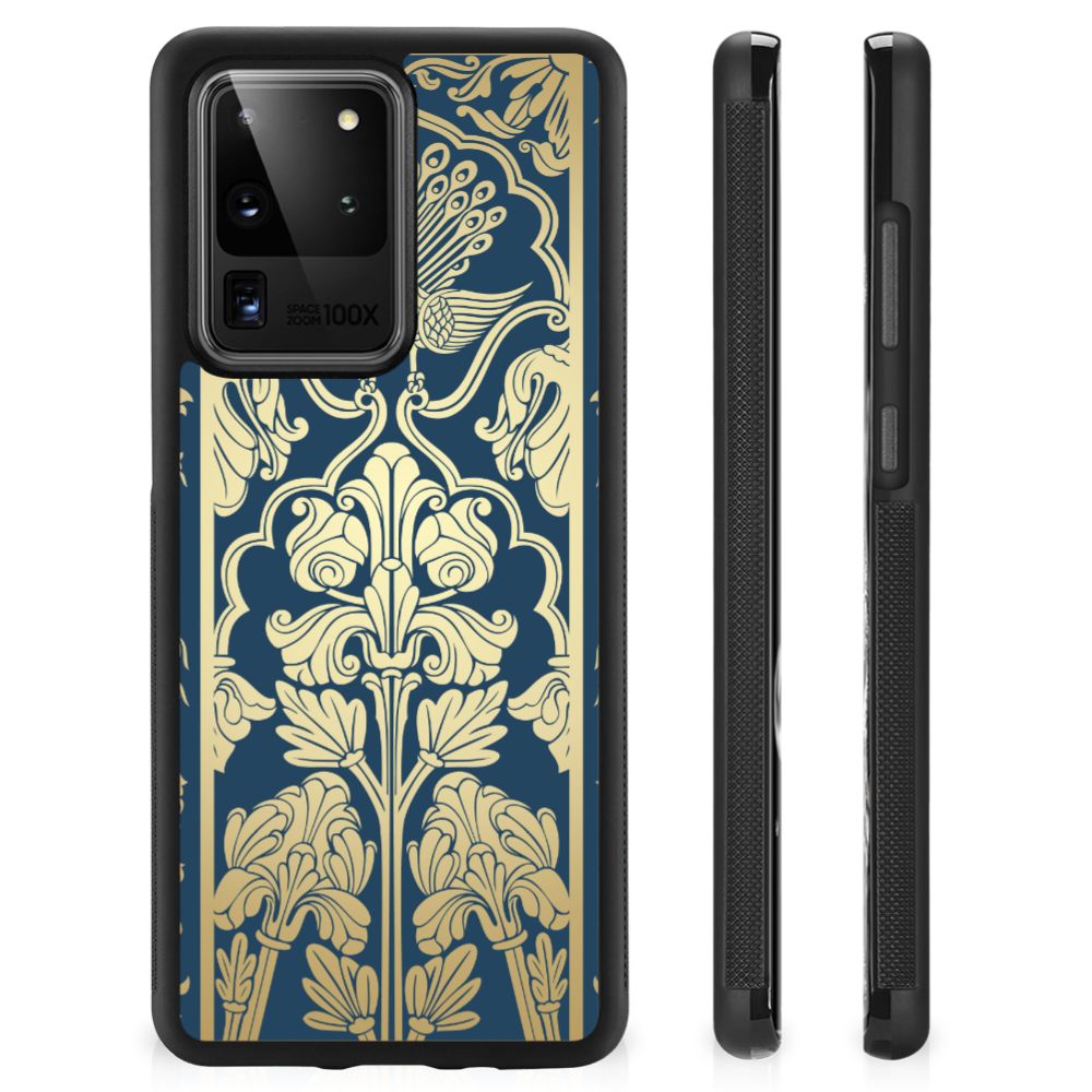 Samsung Galaxy S20 Ultra Skin Case Beige Flowers B2C Telecom