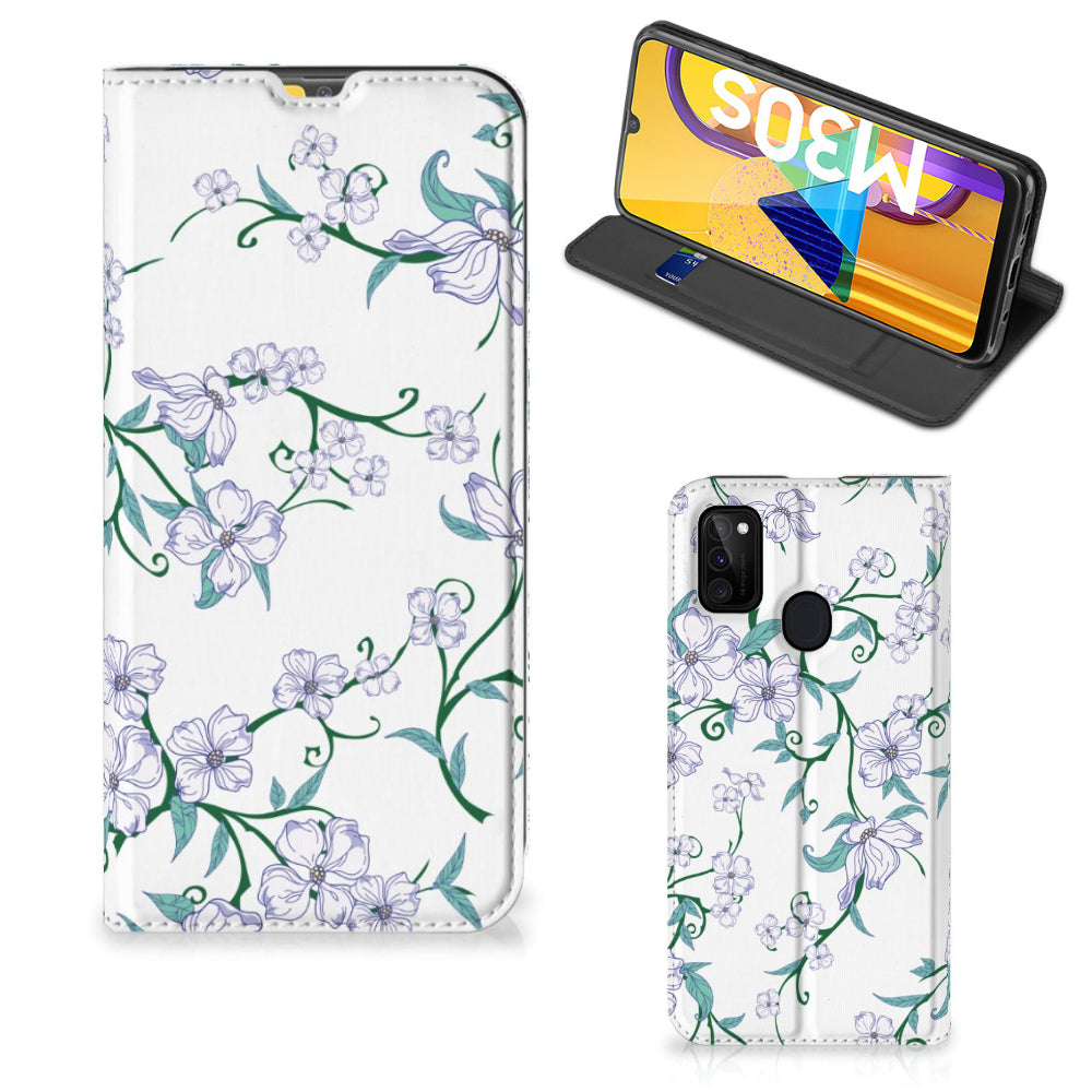Samsung Galaxy M30s | M21 Uniek Smart Cover Blossom White
