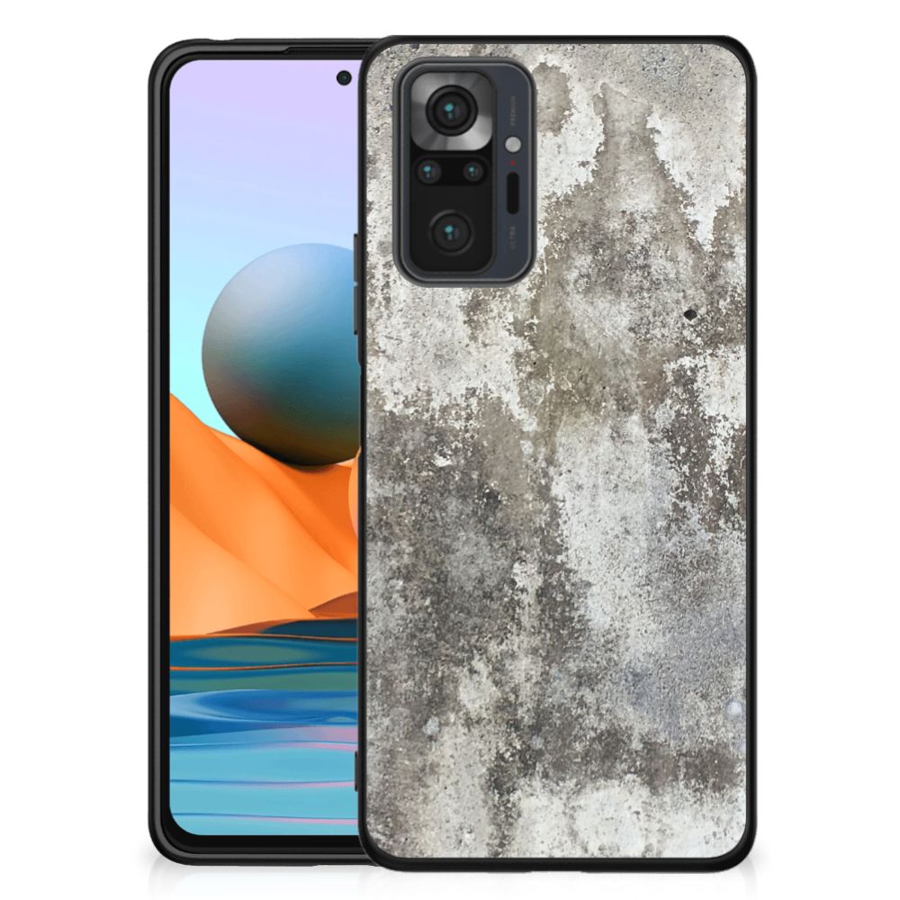 Xiaomi Redmi Note 10 Pro Marmeren Print Telefoonhoesje Beton Print B2C Telecom