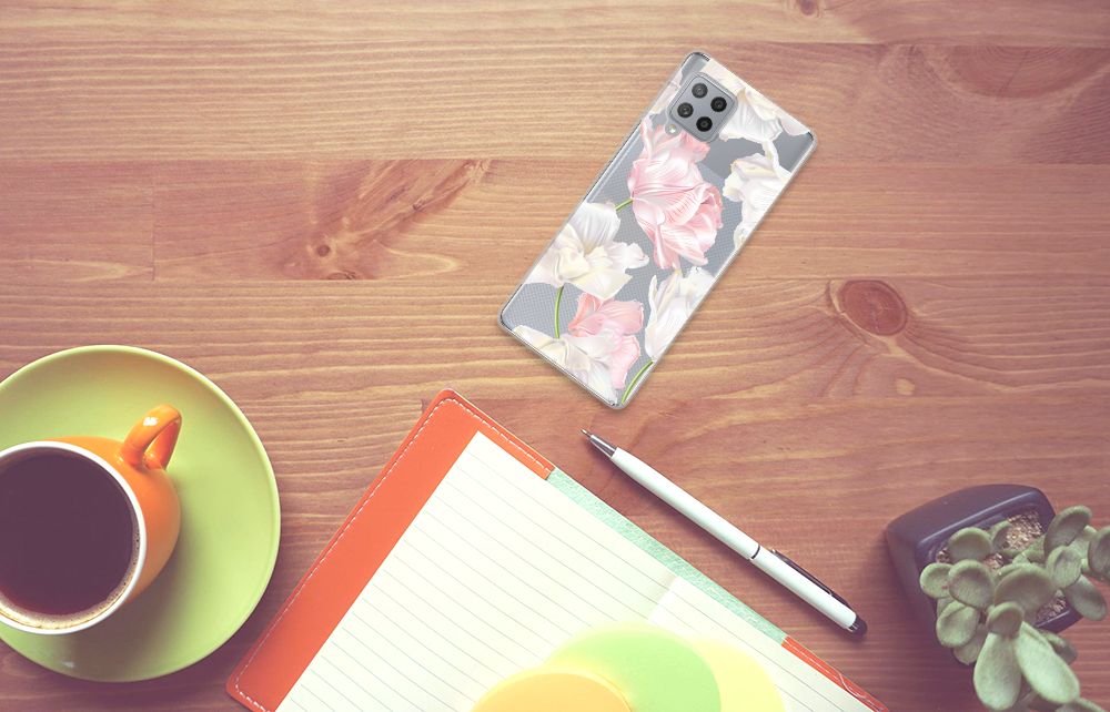 Samsung Galaxy A42 TPU Case Lovely Flowers B2C Telecom