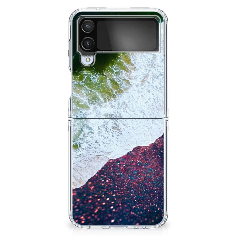 Samsung Galaxy Z Flip 4 TPU Hoesje Sea in Space