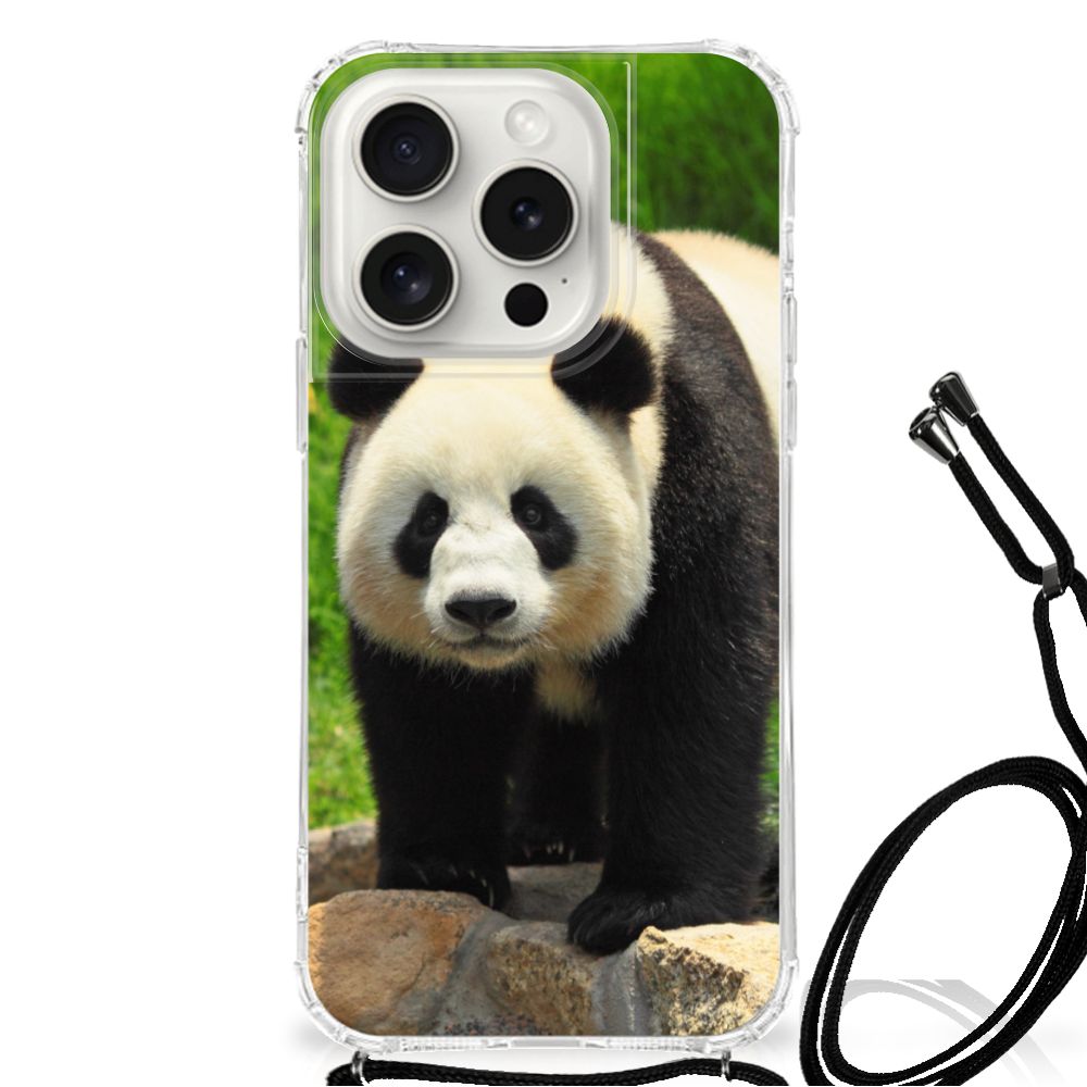 iPhone 15 Pro Case Anti-shock Panda