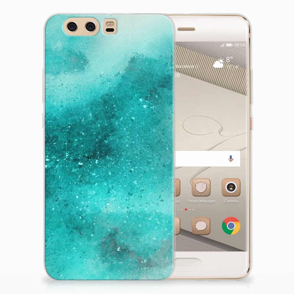 Hoesje maken Huawei P10 Plus Painting Blue