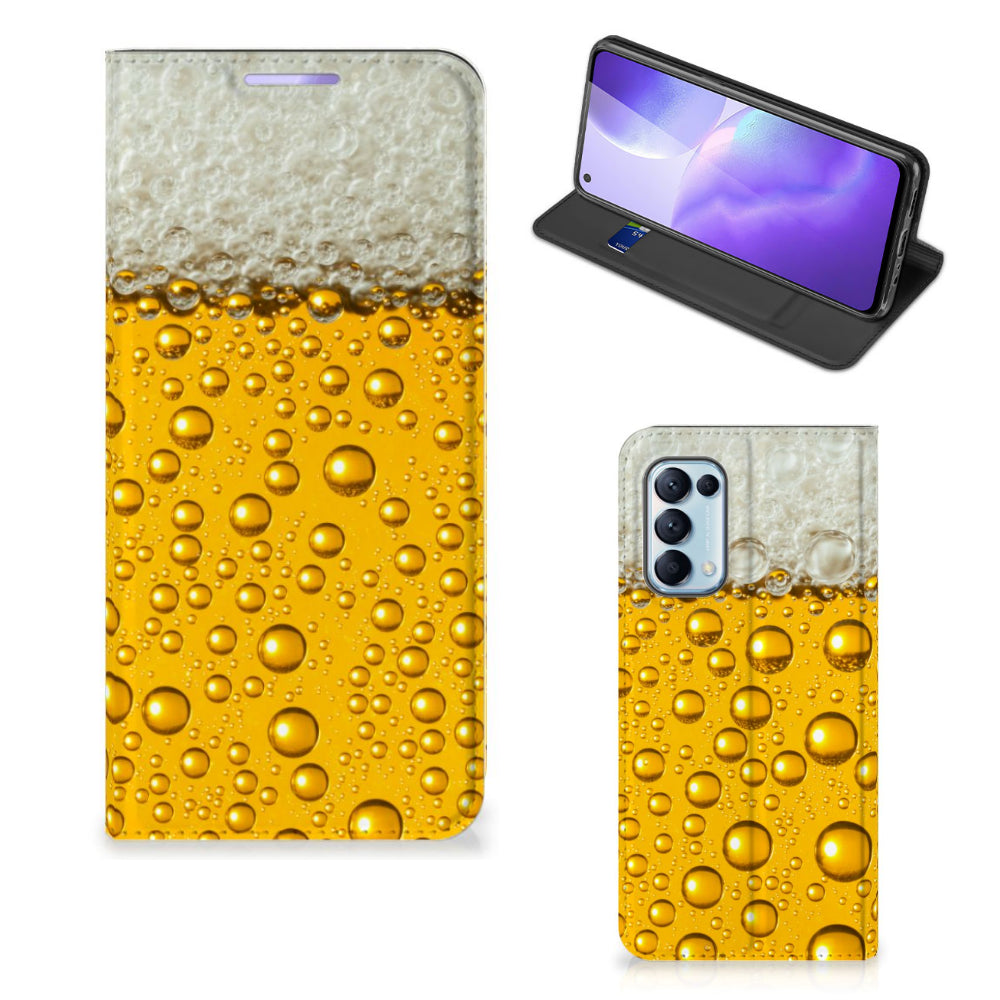 OPPO Find X3 Lite Flip Style Cover Bier