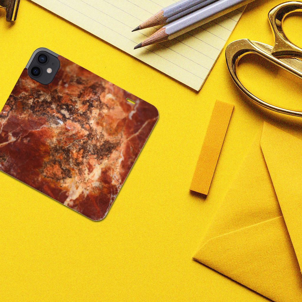 iPhone 12 Mini Standcase Marmer Bruin - B2C Telecom