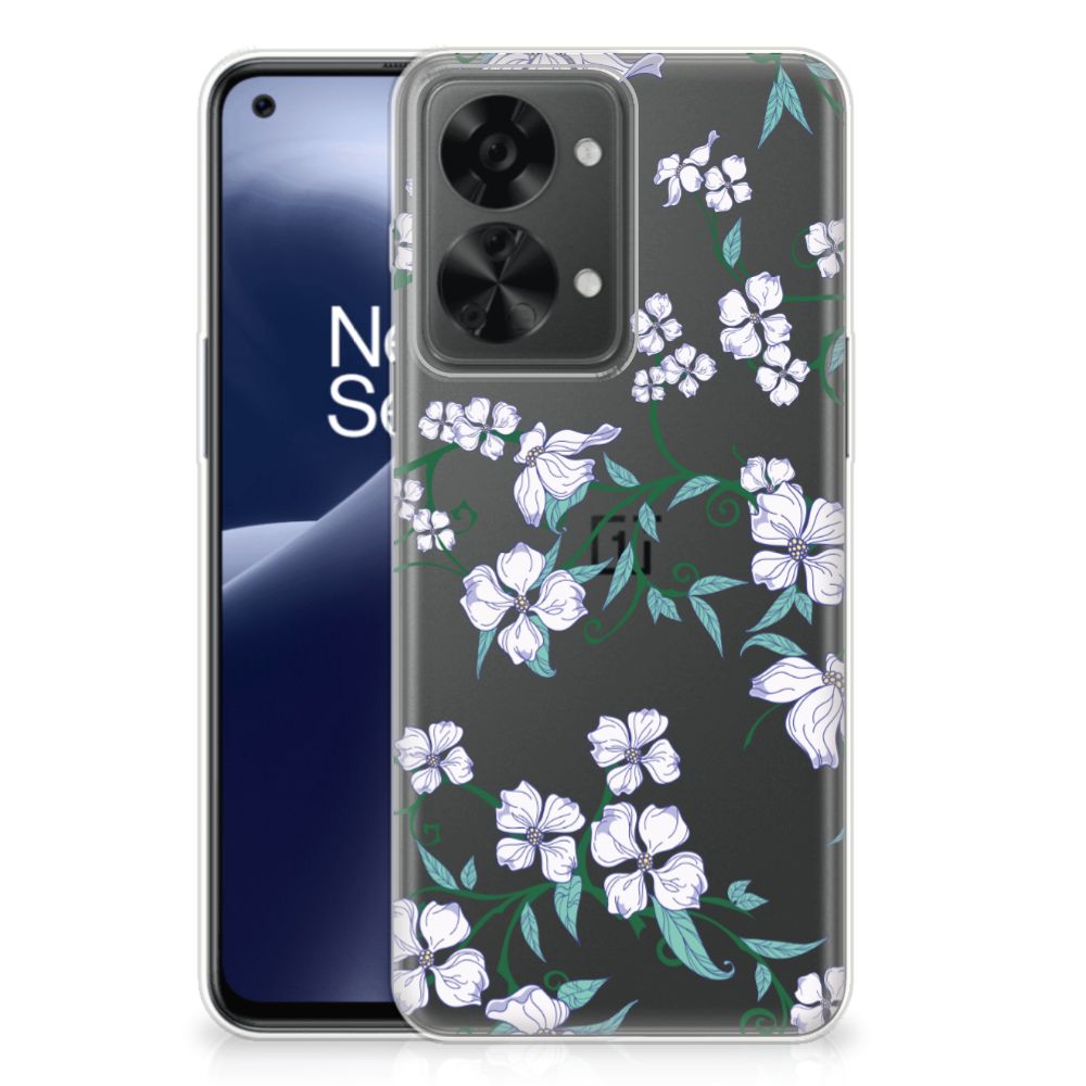 OnePlus Nord 2T Uniek TPU Case Blossom White B2C Telecom
