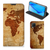 Huawei P40 Lite Book Cover Wereldkaart - B2C Telecom