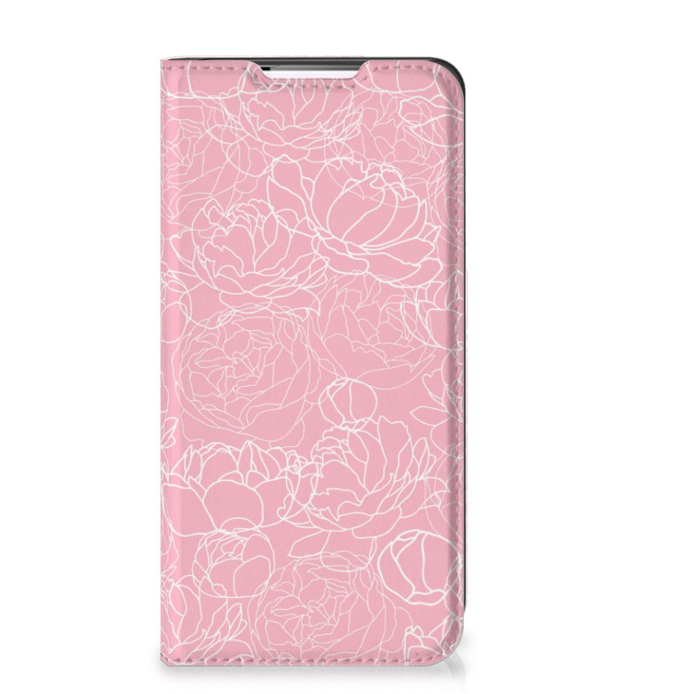 Samsung Galaxy S22 Smart Cover White Flowers - B2C Telecom