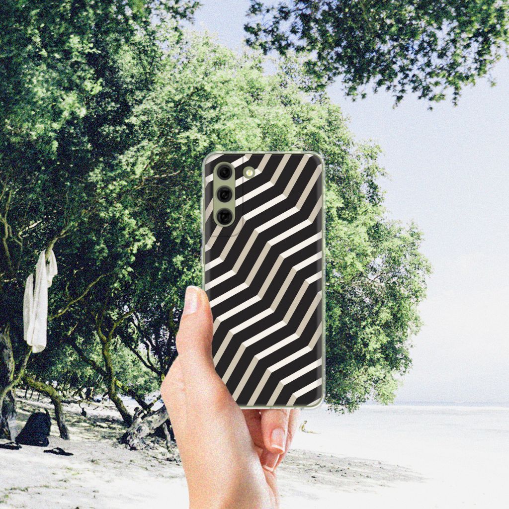 Samsung Galaxy S21FE TPU Hoesje Illusion