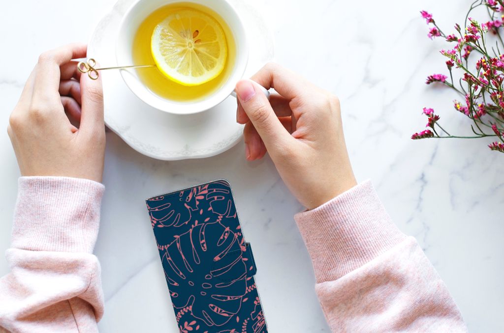 Huawei P40 Hoesje Palm Leaves