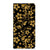 Samsung Galaxy M52 Smart Cover Gouden Bloemen - B2C Telecom