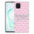 Samsung Galaxy Note 10 Lite Silicone-hoesje Flowers Pink DTMP B2C Telecom