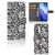 OPPO Find X3 Neo 5G Hoesje Black Flowers