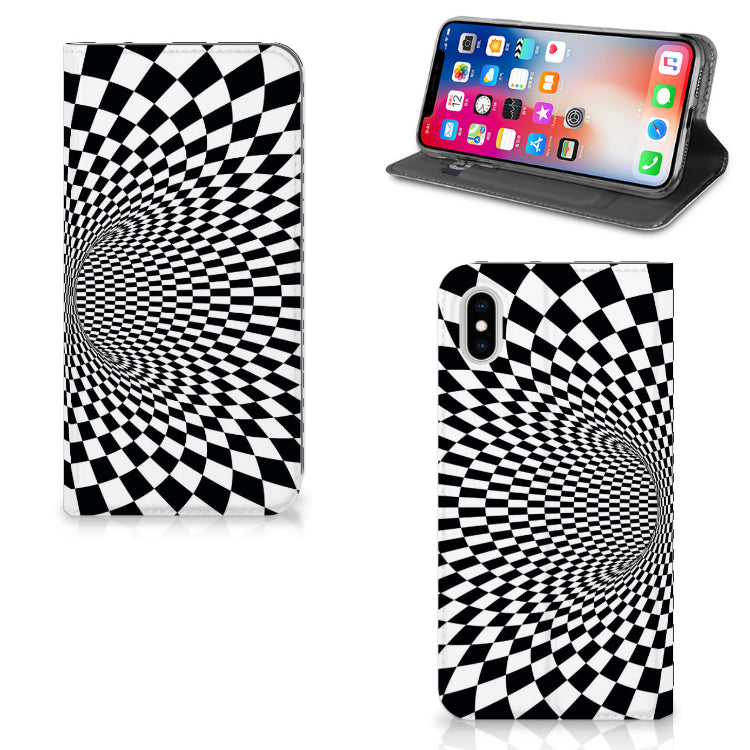 Apple iPhone Xs Max Stand Case Illusie
