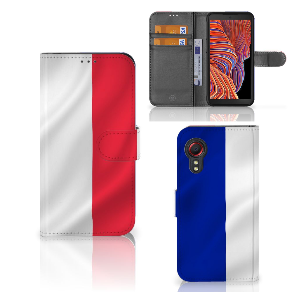 Samsung Galaxy Xcover 5 Bookstyle Case Frankrijk