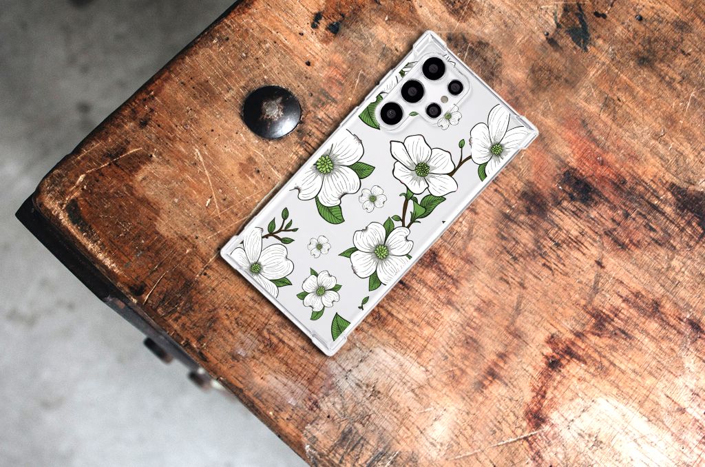 Samsung Galaxy S22 Ultra Case Dogwood Flowers B2C Telecom