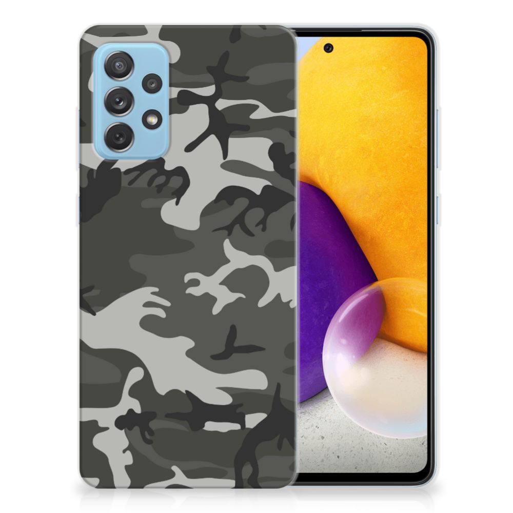 Samsung Galaxy A72 TPU bumper Army Light