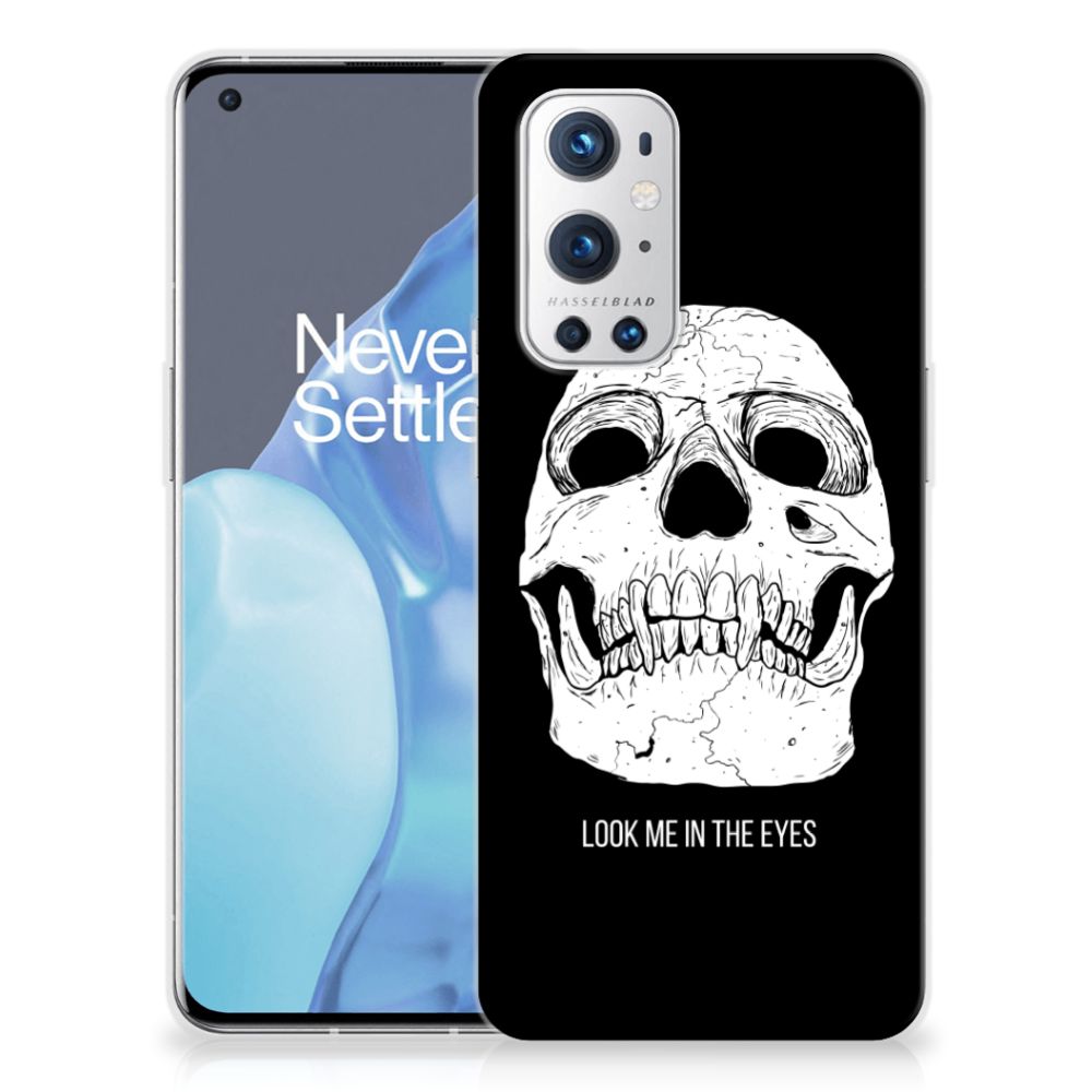 Silicone Back Case OnePlus 9 Pro Skull Eyes B2C Telecom