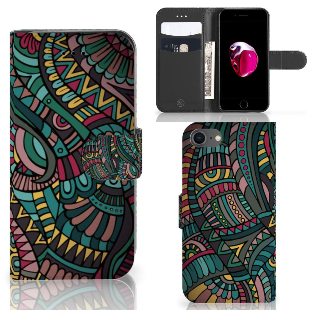 iPhone 7 | 8 | SE (2020) | SE (2022) Telefoon Hoesje Aztec